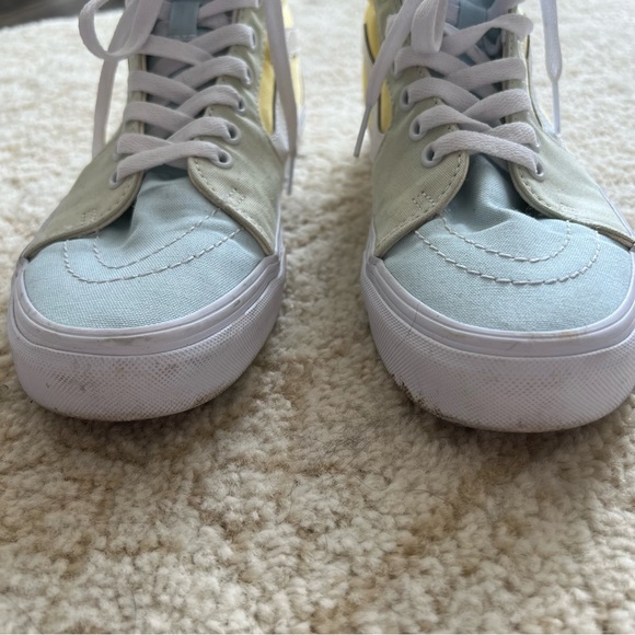 Vans Sk8-Hi Pastel Block Sneakers - Picture 3 of 7